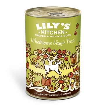 Lily's Kitchen For Dogs Wholesome Veggie Feast 375g ieftina