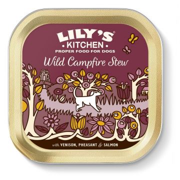 Lily's Kitchen, Wild Campfire Stew, 150 g de firma originala