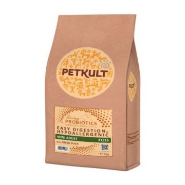 Petkult Probiotics Adult Mini Formula Duck & Rice, 2 kg