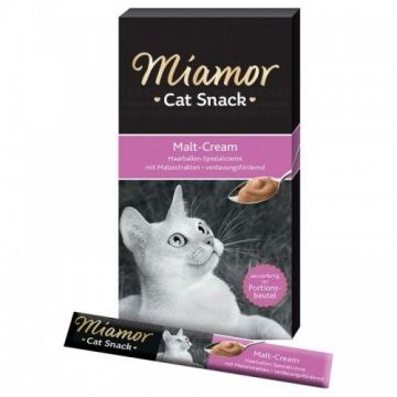 Recompensa pisici, Miamor Snack cu malt, 90 g