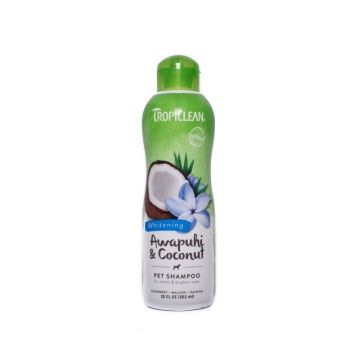 Sampon pentru caini si pisici, Tropiclean Awapuhi & Coconut, 355 ml