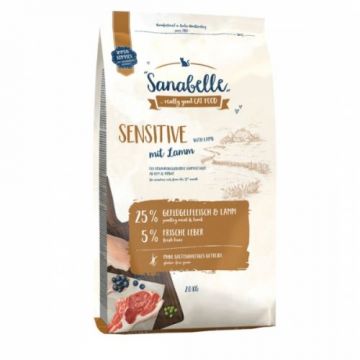 Sanabelle Sensitive cu miel, 2 kg ieftina