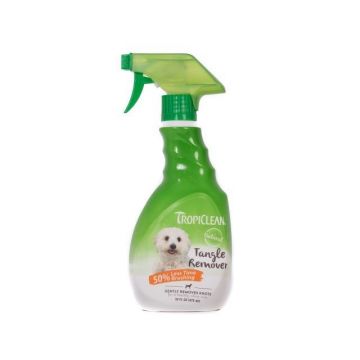 Spray pentru descalcirea blanii, Tropiclean Tangle Remover, 473ml