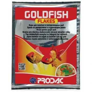 Hrana pentru pesti, Prodac Goldfish Flakes, 12 g ieftina