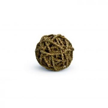 Jucarie minge impletita pentru rozatoare, Beeztees, 8 cm