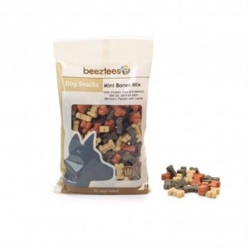 Recompensa caini, Beeztees Snack Mini Bones Mix, 150 g de firma originala