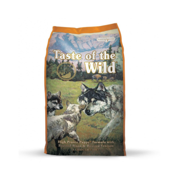 TASTE OF THE WILD High Prairie Puppy hrana uscata pentru caini juniori 2 kg