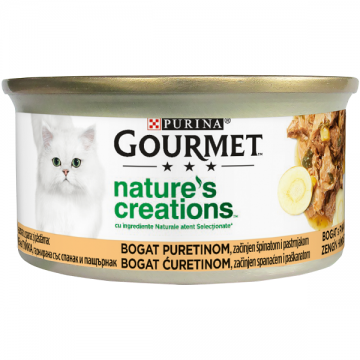 Gourmet Nature's Creations, File Curcan si Spanac, 85 g ieftina