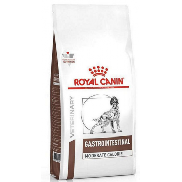 ROYAL CANIN Veterinary Diet Dog Gastro Intestinal Moderate Calorie 2 kg hrana dietetica pentru caini adulti cu tulburari cronice ale sistemului digestiv