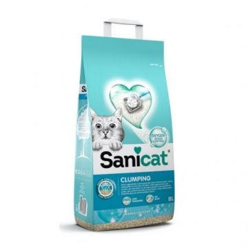 Nisip pentru litiera, Sanicat Clumping Marseille, 8 L ieftin