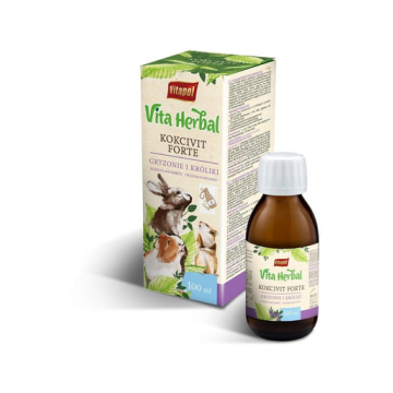 VITAPOL Vita Herbal Kokcivit Forte impotriva coccidiozei pentru rozatoare si iepuri 100 ml
