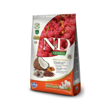 FARMINA N&D Hrana uscata pentru caini, cu quinoa si hering, 7 kg FARMINA N&D Hrana uscata pentru caini, cu quinoa si hering, 7 kg