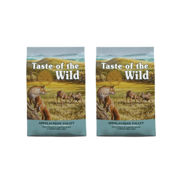 TASTE OF THE WILD Appalachian Valley hrana uscata caini adulti talie mica 24,4 kg (2 x 12,2 kg)