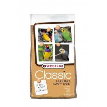 VERSELE-LAGA Aviary Classic Bedding Sand - Nisip pentru păsări 25 kg