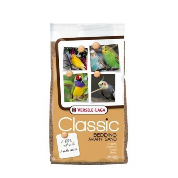 VERSELE-LAGA Aviary Classic Bedding Sand - Nisip pentru păsări 25 kg VERSELE-LAGA Aviary Classic Bedding Sand - Nisip pentru păsări 25 kg