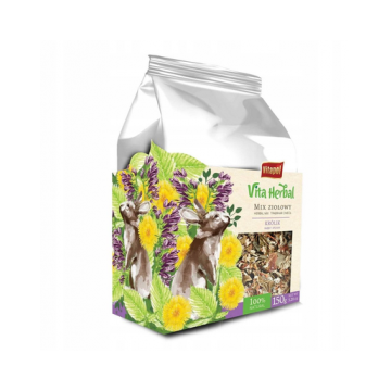 VITAPOL Vita Herbal Amestec de ierburi pentru iepuri 150 g