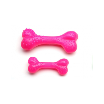 COMFY Jucărie Mint Dental bone roz 16,5 cm