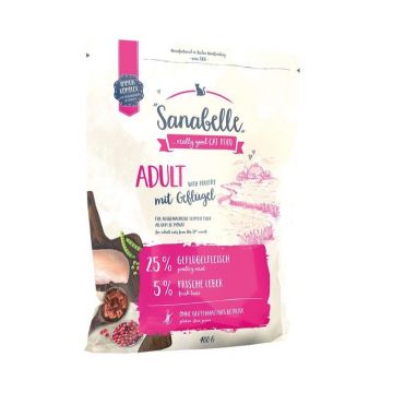 Sanabelle Adult cu pui, 400 g de firma originala