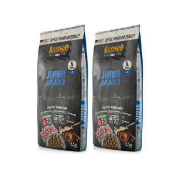 BELCANDO Junior Maxi hrana uscata pentru cainii cu varsta 4 luni+, talie L-XL 25 kg (2 x 12.5 kg)