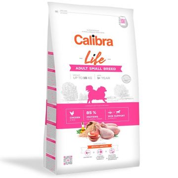 Calibra Dog Life Adult Small Breed Chicken, 1.5 kg ieftina