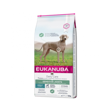 EUKANUBA Daily Care Adult Sensitive Joints hrana uscata caini adulti cu articulatii sensibile 12 kg