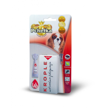 PCHEŁKA Bio Picaturi pentru protectia impotriva parazitilor, pentru caini de la 5 la 15 kg, 1.5 ml