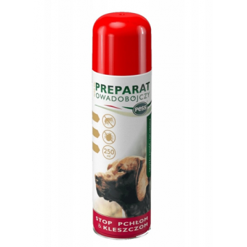 PESS Flea-Kil Plus Preparat impotriva puricilor si capuse, pentru caini 250 ml