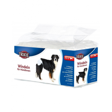 TRIXIE Scutece protectie pentru caini XS-S XS 12 buc x 5