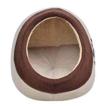 vidaXL Pătuț călduros pentru pisici, L, fleece