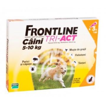 Frontline Tri Act S 5 10 Kg 1 Pipeta