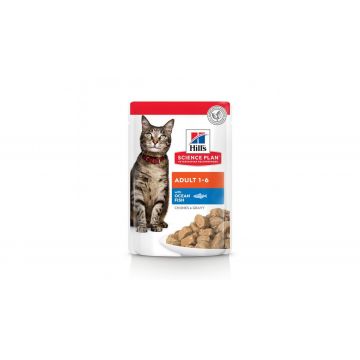 Hill's Feline Adult Plic cu Peste Oceanic 85 g 5 Plus 1 Gratis