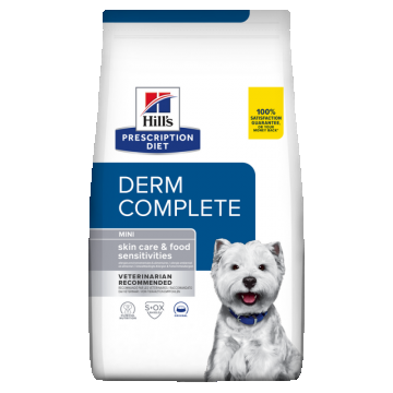 Hill's Prescription Diet Canine Derm Complete Mini, 1 kg ieftina