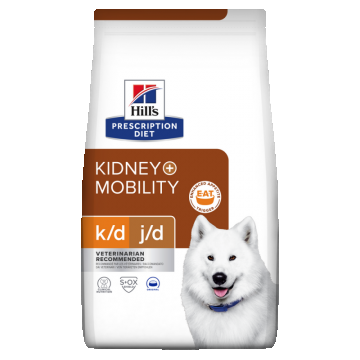 Hill's Prescription Diet Canine K/D plus Mobility, 4 kg ieftina