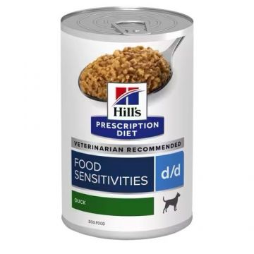 Hill's Prescription Diet Canine d/d Food Sensitivities Duck, 370 g ieftina