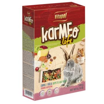 Hrana Completa Pentru Hamsteri Si iepuri Karmeo Life 340 G