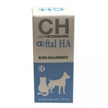 OFTAL HA nebulizator, solutie lavaj ocular pentru caini si pisici, 25 ml
