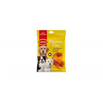 Sanal Dog Bucati De Pui 100 Gr