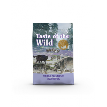 TASTE OF THE WILD Sierra Mountain hrana uscata caini adulti, cu miel 24,4 kg (2 x 12,2 kg) TASTE OF THE WILD Sierra Mountain hrana uscata caini adulti, cu miel 24,4 kg (2 x 12,2 kg)