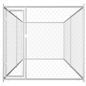 vidaXL Padoc pentru câini de exterior, 382 x 192 x 185 cm
