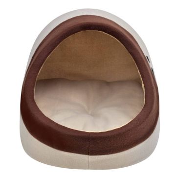 vidaXL Pătuț călduros pentru pisici, XL, fleece