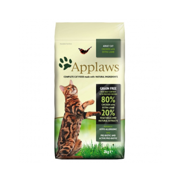 Applaws Cat Adult Pui si Miel, 2 kg
