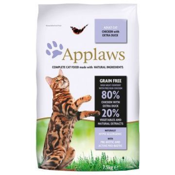 Applaws Cat Adult Rata si Pui 7.5 kg