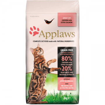 Applaws Cat Adult Somon cu Pui 7.5 kg