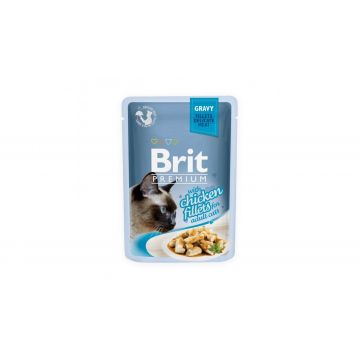 Brit Cat Delicate Chicken In Gravy 85 Gr 5 Plus 2 Gratis