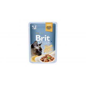 Brit Cat Delicate Tuna In Gravy 85 Gr 6 Plus 2 Gratis