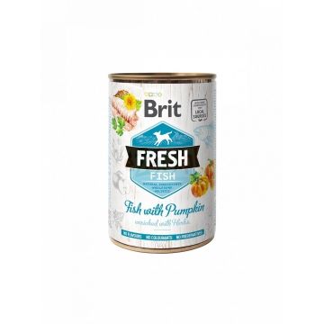 Brit Fresh Peste Si Dovleac 400 Gr
