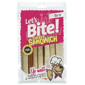 Brit Lets Bite Chicken Sandwich 80 Gr