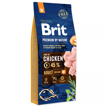 Brit Premium By Nature Adult M 3 Kg