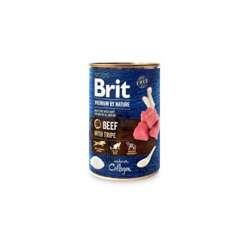 Brit Premium By Nature Beef With Tripes Conserva 400 Gr