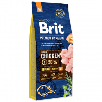 Brit Premium By Nature Junior M 1 Kg
